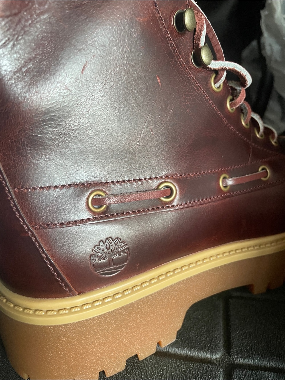 Timberland platform boots